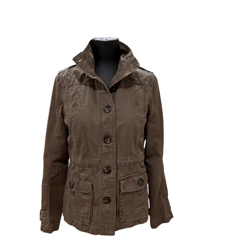 Eddie Bauer Women's Utility Military Chore  Jacket Size S